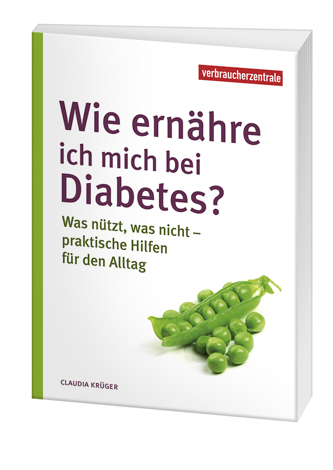 Cover des Ratgebers "Wie ernähre ich mich bei Arthrose?": Auf weissem Grund liegt eine geöffnete grüne Erbenschote. Einige Erbsen liegen lose vor der Schote