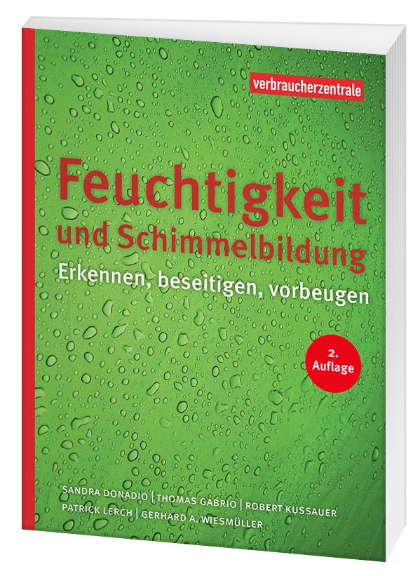 Cover des Ragebers "Familienküche": Regentropfen auf giftgrün leuchtender Oberfläche